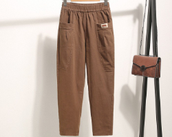 休閒顯瘦哈倫褲