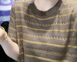 減齡寬鬆針織衫